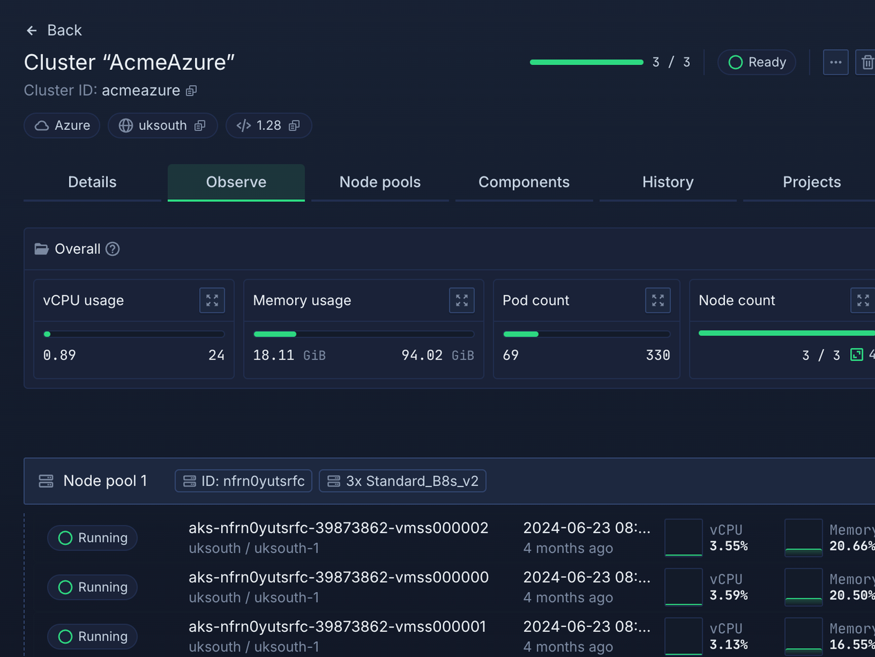Automate Kubernetes on Northflank’s cloud, or run in your own VPC on GCP, AWS, Azure, or bare-metal.